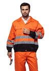 Oranje/Gele Hoge Zichtjasjes, Weerspiegelend Veiligheidsjasje ENGELSE ISO 20471